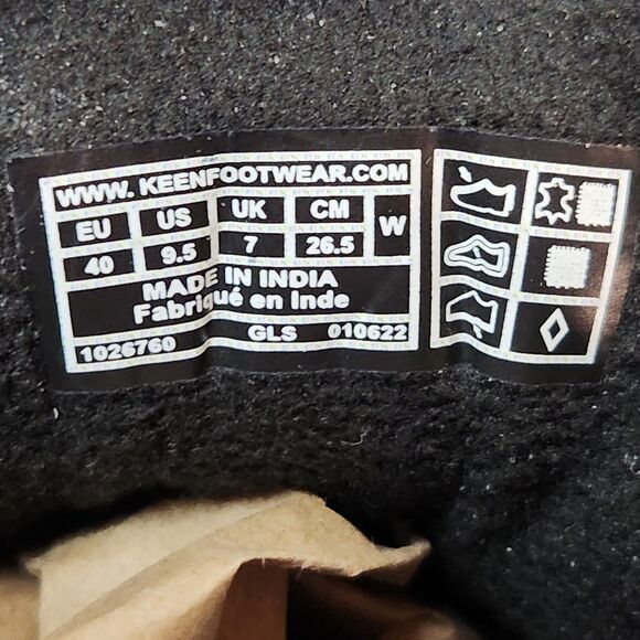 Keen Circadia Mid Polar Waterproof Boots – Women’s 9.5 – Black/Cloud Blue - Picture 6 of 11